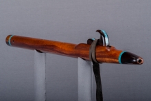 Koa Native American Flute, Minor, Mid F#-4, #J36F (3)